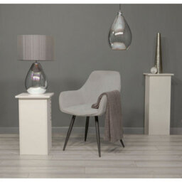 Pagazzi Lighting Pagazzi Geller Polished Chrome Hologram Effect Pendant Light Shade - thumbnail 3