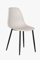 Core Products Aspen White 100Cm Round Dining Table With 4 Calico Plastic Curve Design Chairs - thumbnail 3