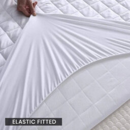 Casabella Quilted Waterproof Mattress Protector Single Absorbent, Breathable Fully Fitted Single Bed 90X190+30 Cm - thumbnail 7