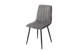 Core Products Aspen White 120Cm Rectangular Dining Table With 4 Grey Fabric Straight Stitch Design Chairs - thumbnail 3