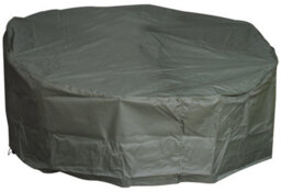 Woodside Heavy Duty Waterproof Garden Rattan Day Bed Cover Green 185X55/90Cm - thumbnail 1