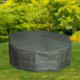 Woodside Heavy Duty Waterproof Garden Rattan Day Bed Cover Green 185X55/90Cm - thumbnail 4