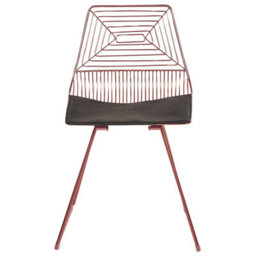 Beliani Set Of 2 Dining Chairs Beatty Metal Rose Gold - thumbnail 5