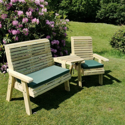 Churnet Valley Garden Furniture Ltd Churnet Valley Ergo Trio Set A/tray - image 1