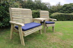 Churnet Valley Garden Furniture Ltd Churnet Valley Ergo Trio Set A/tray - thumbnail 4