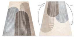 RugsX Carpet Fusion 0810 Beige Brown - Geometric, Modern, Abstract 180X270 Cm - thumbnail 3