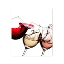 Choose Your Print Premium 59.5 X 74.5Cm White Wine Glasses 6mm Glass Toughened Kitchen Splashback - thumbnail 2