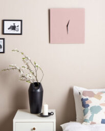 Beliani Wall Clock Tomar 40 Cm Metal Pink - thumbnail 2