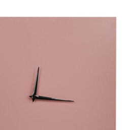 Beliani Wall Clock Tomar 40 Cm Metal Pink - thumbnail 4