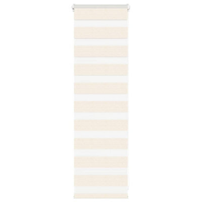 Berkfield Zebra Blind Marble Beige 50X100 Cm Fabric Width 45.9 Cm Polyester - image 1