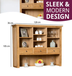 Hallowood Furniture Waverly Oak Large Sideboard Top - thumbnail 3