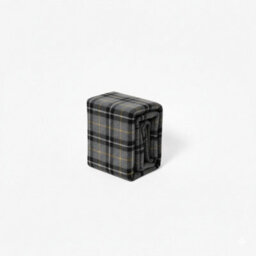 Tartan Check Soft Feel Print Christmas Throw Blanket Home Decor Gift Grey 150X200Cm - thumbnail 2