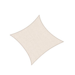 White 2.5X2.5M Shade Sail Uv Resistant - thumbnail 1