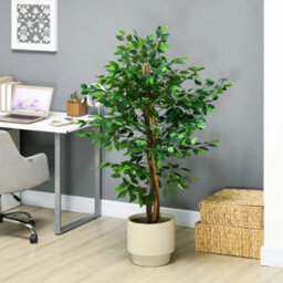 150Cm Artificial Tree Ficus For Indoor Home Decor, Fake Tree - thumbnail 5