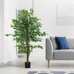 150Cm Artificial Tree Ficus For Indoor Home Decor, Fake Tree - thumbnail 4