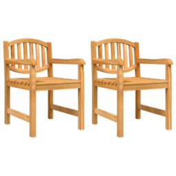 Berkfield 4 Piece Garden Dining Set Solid Wood Teak - thumbnail 3