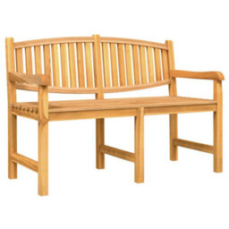 Berkfield 4 Piece Garden Dining Set Solid Wood Teak - thumbnail 6