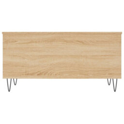 Berkfield Coffee Table Sonoma Oak 90X44.5X45 Cm Engineered Wood - thumbnail 6