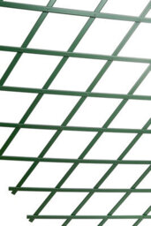 Ruddings Wood Pvc Expanding Garden Trellis Green Climbing Plant Frame (W)200Cm X (H)100Cm - thumbnail 3