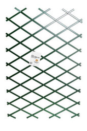 Ruddings Wood Pvc Expanding Garden Trellis Green Climbing Plant Frame (W)200Cm X (H)100Cm - thumbnail 2