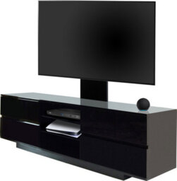 "Centurion Supports Avitus Gloss Black With 4-Black Drawers For Up To 65"" Led/lcd/plasma Tv Stand With Mounting Arm" - thumbnail 5