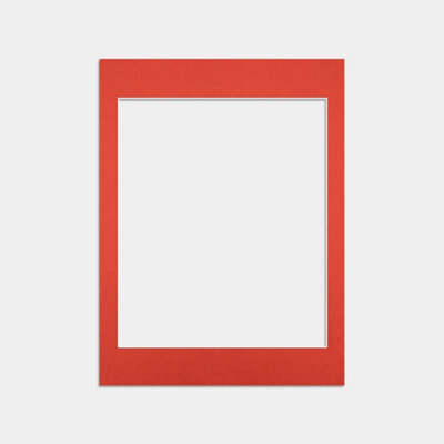Ak Frames 16X12 Poppy Red Picture Mounts To Fit 12X10 Aperture Size - Mount Board Only (No Frame Included) - image 1