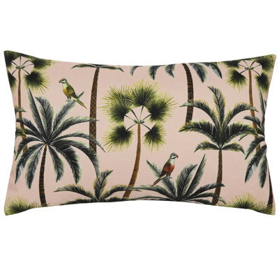 Evans Lichfield Palms Printed Uv & Water Resistant Outdoor Polyester Filled Cushion - image 1