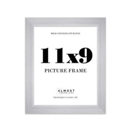 "17X17"" White Picture Frame - 17X17"" Square Frame With 16X16"" Mount For 17X17""/16X16"" Pictures Moderrn Style Thin Edge, 1 Pack" - thumbnail 1