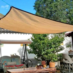 Yellow 4Mx5M Shade Sail Tear Resistant - thumbnail 6