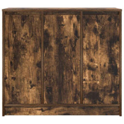 Berkfield Sideboard Smoked Oak 85X34X76 Cm Engineered Wood - thumbnail 6