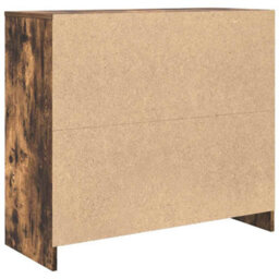 Berkfield Sideboard Smoked Oak 85X34X76 Cm Engineered Wood - thumbnail 8