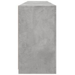 Walplus Sideboard With Led Lights Concrete Grey 162X37X67 Cm - thumbnail 8