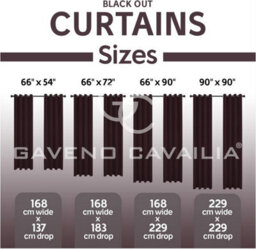 Gc Gaveno Cavailia 2 Panels Blackout Curtains 66X90 Inches Choco, 80-90% Blocks Light Ringtop Bedroom Curtains - thumbnail 5