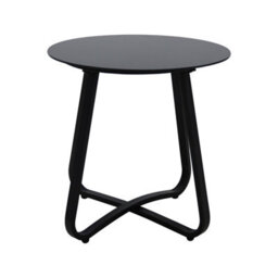 Alivio 3Pc Patio Bistro Set, 2 Cushioned Iron Leisure Chairs & Round Coffee Table Furniture (Grey) - thumbnail 7