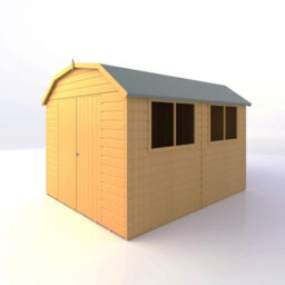 Shire Barn 10X8 Dd Premium Sheds - L257.4 X W311.4 X H225.6 Cm - thumbnail 3