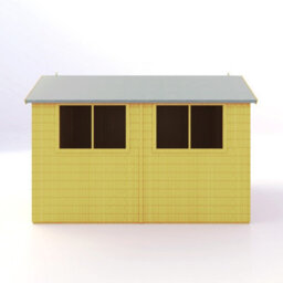 Shire Barn 10X8 Dd Premium Sheds - L257.4 X W311.4 X H225.6 Cm - thumbnail 1
