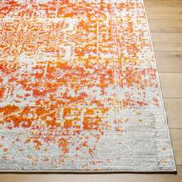 Livabliss Harput-Vintage Grey Blue Orange White Traditional Boho Living Dining Bedroom Rug 120 X 170 Cm Easy Care, Non Shedding - thumbnail 5