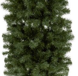 Premier Decorations Limited Artificial Christmas Tree Door Arch Garland Plain Green Decoration 2.4M - thumbnail 5