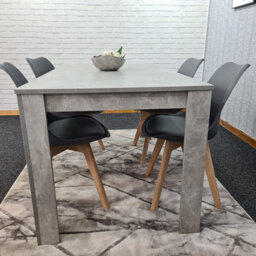 Dining Table With 4 Chairs, Dining Table Room Set 4, Kitchen Set Of 4, Grey Table, 4 Grey Tulip Chairs, Kosy Koala - thumbnail 7
