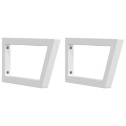 Berkfield Basin Shelf Wall Mounted Steel And Solid Wood Acacia - thumbnail 7