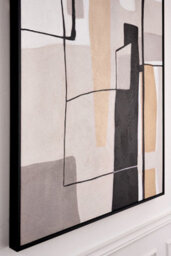 my furniture Brownstone Two - Hand-Painted Wall Art - thumbnail 2