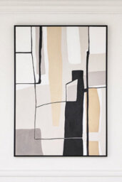 my furniture Brownstone Two - Hand-Painted Wall Art - thumbnail 1