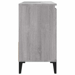 Vidaxl Bathroom Cabinet Grey Sonoma 65X33X60 Cm Engineered Wood - thumbnail 8