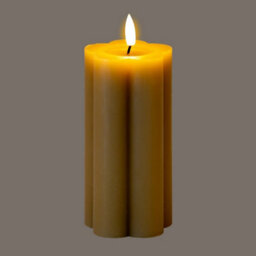 Luxe  Collection  Natural  Glow  2.75X6  Stone  Led  Candle - thumbnail 2