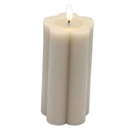 Luxe  Collection  Natural  Glow  2.75X6  Stone  Led  Candle - thumbnail 1