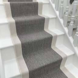 Vichy Stair Runner - Reversible, Durable & Hardwearing Carpet For Stairs & Staircases, Multiple Lengths - thumbnail 1
