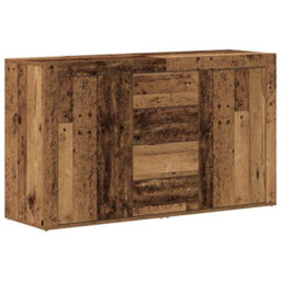 Berkfield Sideboard Old Wood Solid Reclaimed Wood 120 X 36 X 69 Cm - thumbnail 2