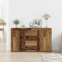 Berkfield Sideboard Old Wood Solid Reclaimed Wood 120 X 36 X 69 Cm - thumbnail 4