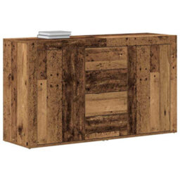 Berkfield Sideboard Old Wood Solid Reclaimed Wood 120 X 36 X 69 Cm - thumbnail 3