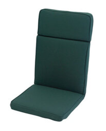 Glendale Garden & Leisure Glendale Forest Green High Recliner 116Cm (L) X 49Cm (W) - thumbnail 1